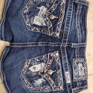 Girls Miss me shorts